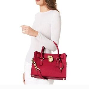 Elegant Red Handbag